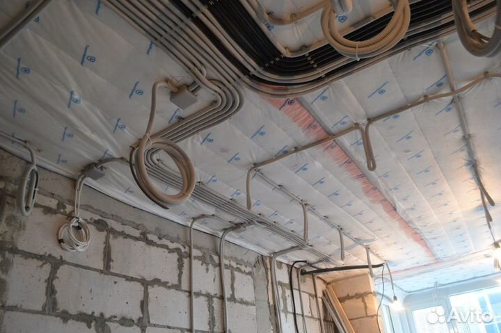 Электромонтажные работы 