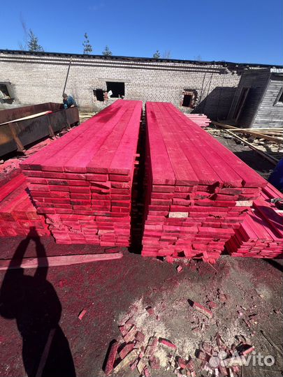 Доска Брус сухие и антисептированные