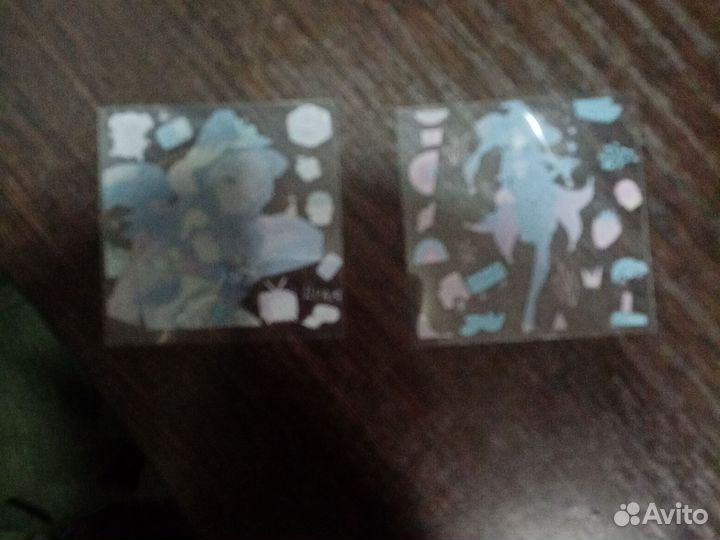 Наклейки с геншином