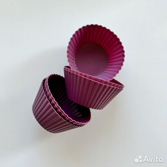 Силиконовые формы для выпечки кексов, капкейков