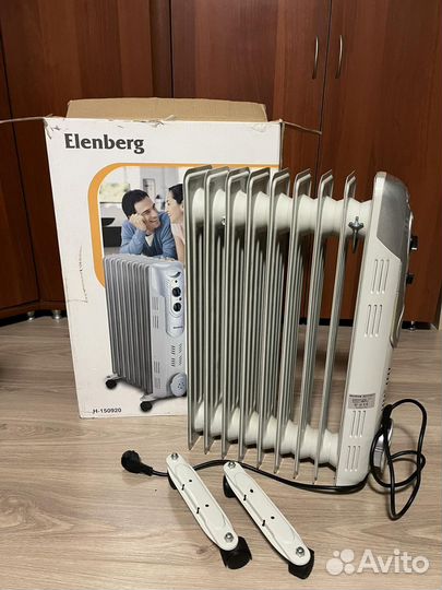 Масляный обогреватель Elenberg новый