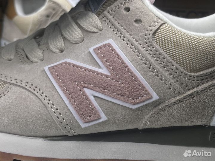 Кроссовки new balance 574 замша