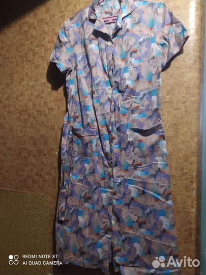 Халаты х/б новые СССР и шелковый