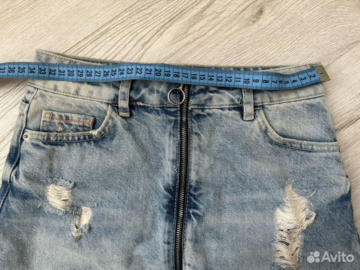 Юбка джинсовая