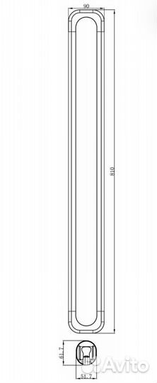 Стойка для душа Lemark новая магнитная