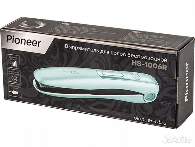 Стайлер-утюжок беспроводной для волос