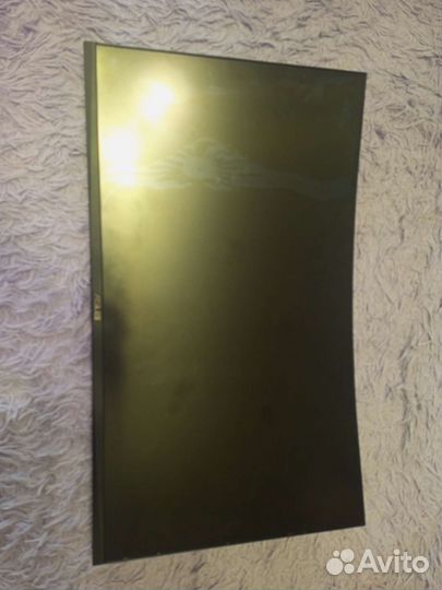 Разбитый игровой монитор vg27vq