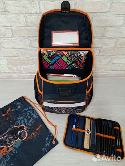 Портфель школьный Herlits+ 2пенала+мешок для обуви