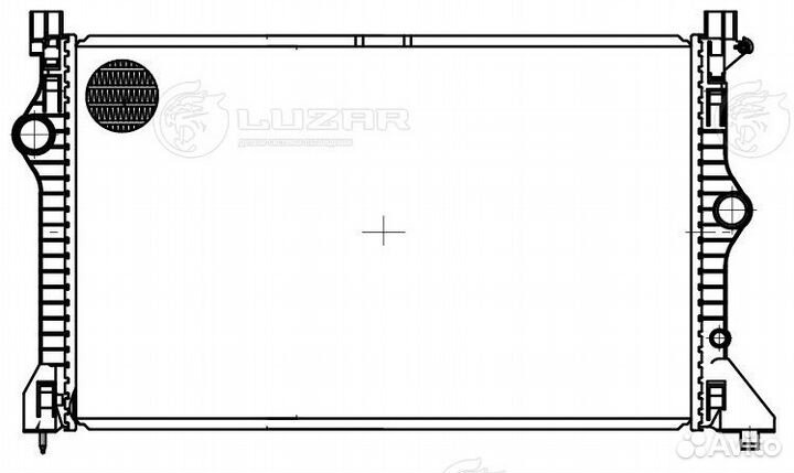 Радиатор охл. для а/м Mercedes Sprinter Classic