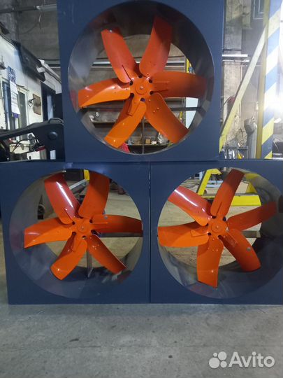 Сушильные камеры - осевые вентиляторы во №6