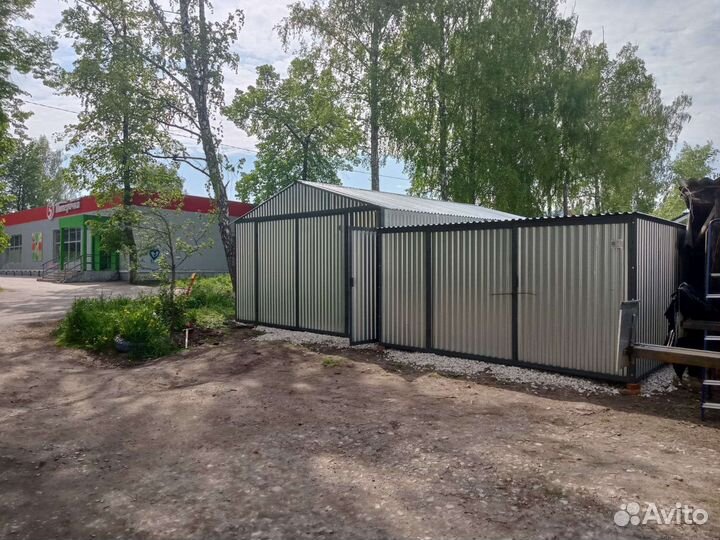 Гаражи металлические сборно-разборные