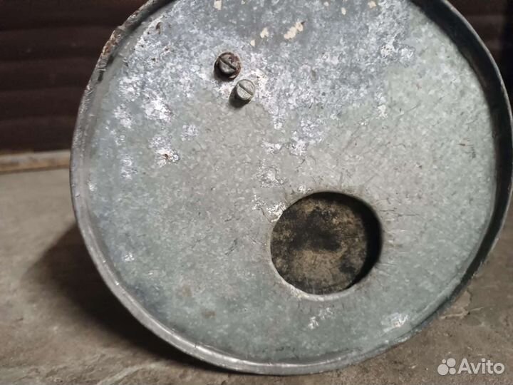 Ведро из нержавейки с клапаном для скважины