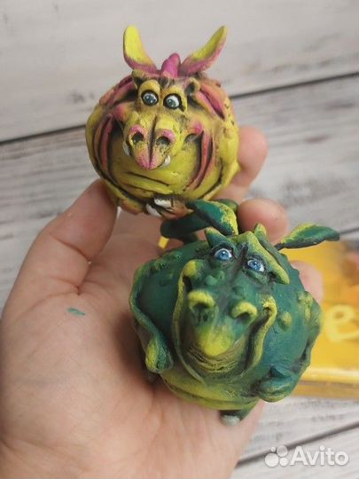 Набор игрушек на елку Дракончики