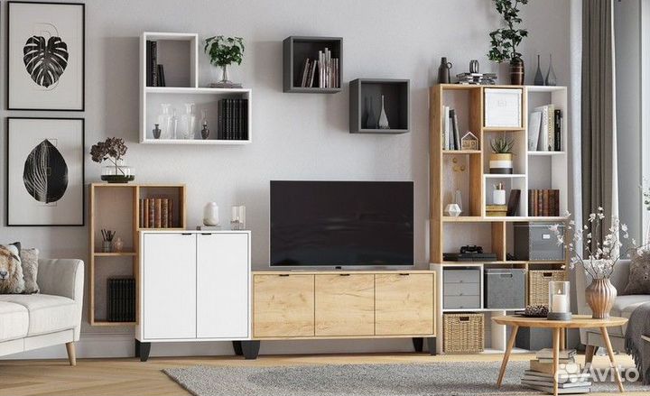 Тумба под тв на ножках 1,24 м в наличии