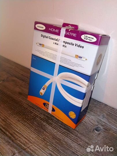 Коаксиальный цифровой аудио кабель ixos spdif RCA