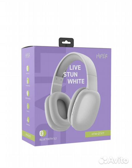 Беспроводные полноразмерные наушники hiper