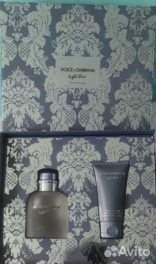 Набор мужской Dolce Gabbana Light Blue Pour Homme