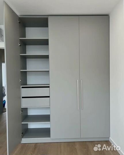 Шкаф распашной как икея