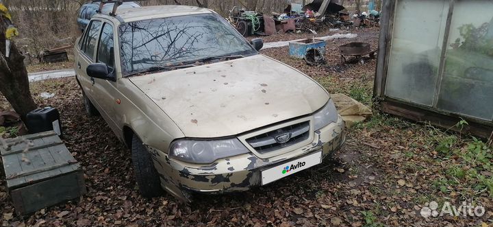 Daewoo Nexia 1.6 МТ, 2008, битый, 300 000 км