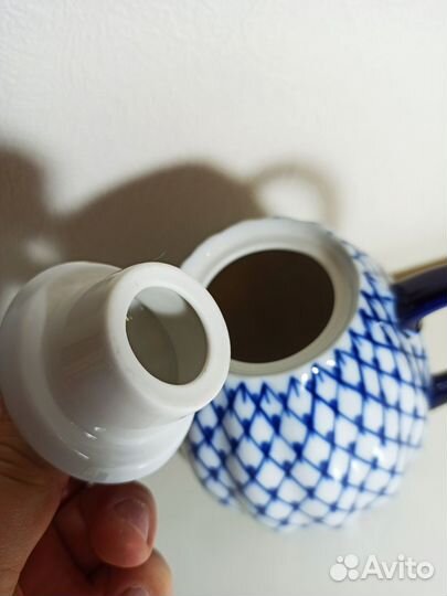 Сервиз кобальтовая сетка лфз