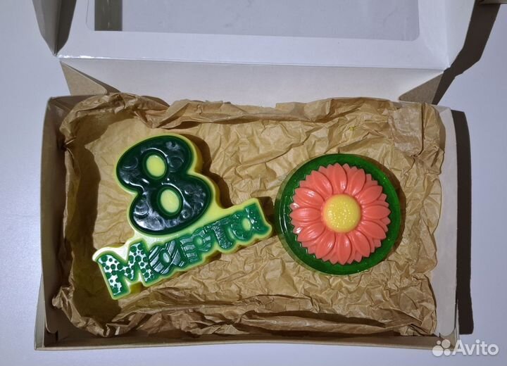 Мыло ручной работы 8 марта