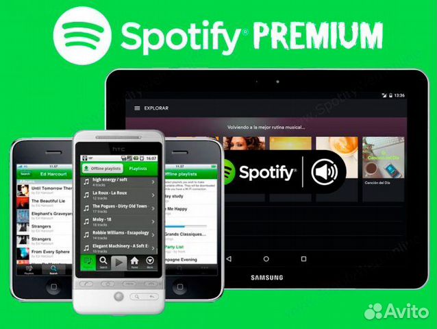 Spotify Premium подписка на год объявление продам