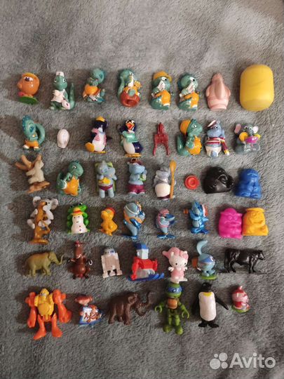 Игрушки из киндера 90х