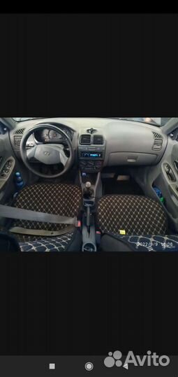 Hyundai Accent 1.5 МТ, 2009, 107 250 км