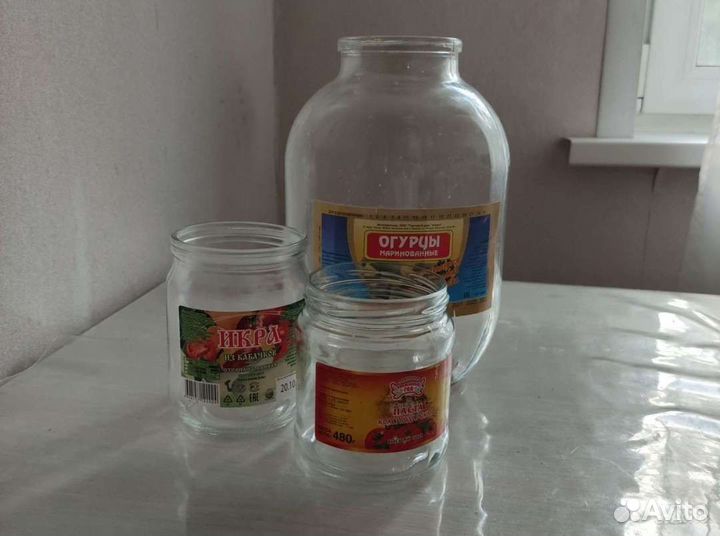 Банки стеклянные