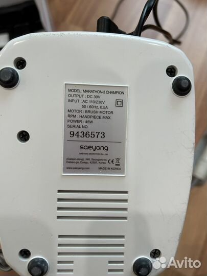 Машинка для маникюра marathon