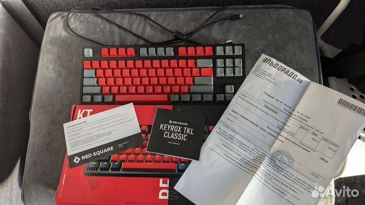 Игровая клавиатура red square keyrox tkl classic