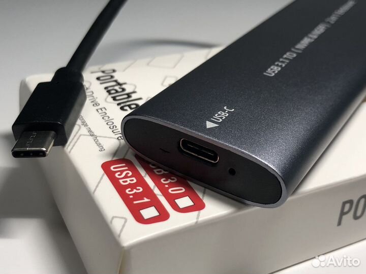 Корпус бокс для SSD M.2 nvme и ngff