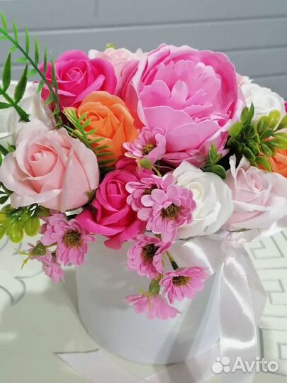 Мыльные розы букеты