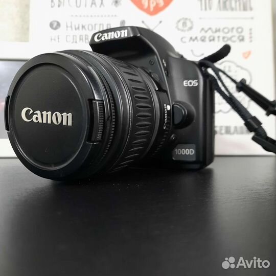 Зеркальный фотоаппарат canon