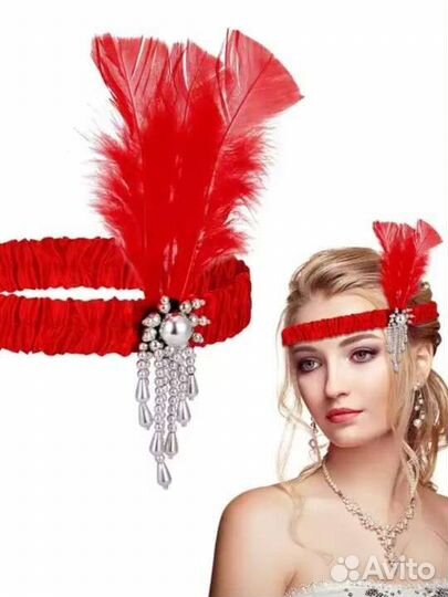 Повязка на голову в стиле Гэтсби