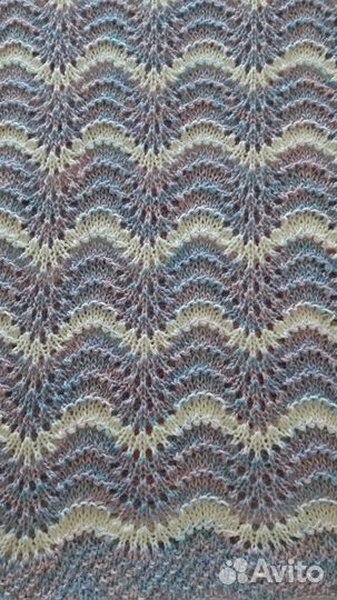 Плед детский вязаный ручная работа