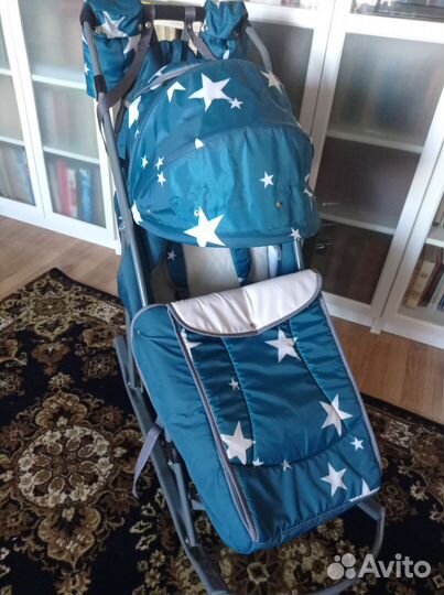 Санки коляска pikate