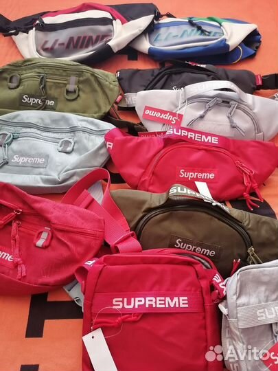 Сумочки на пояс supreme