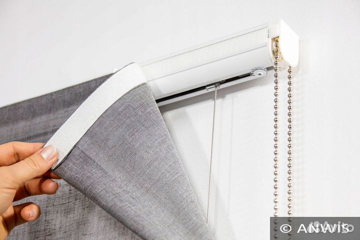 Карниз для римской шторы