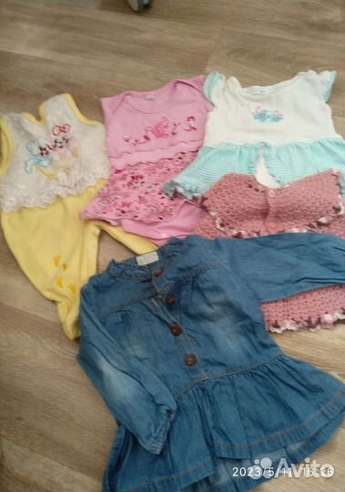 Вещи пакетом на девочку