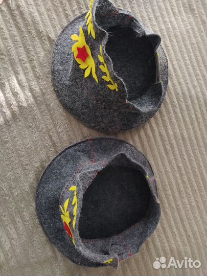 Банная шапка новая