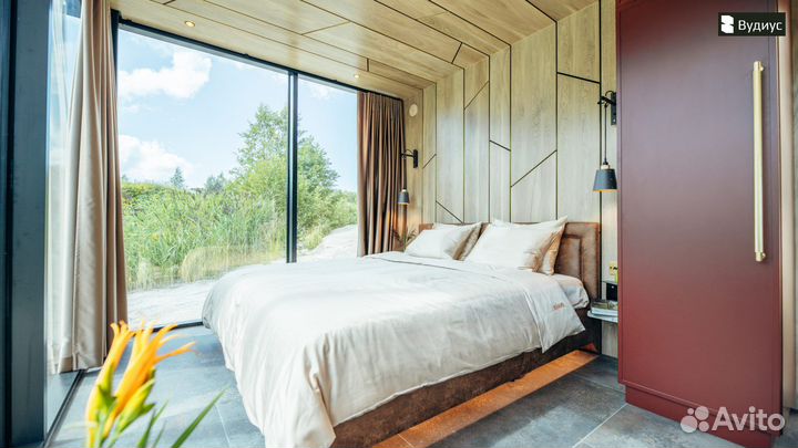 Готовый модульный дом-отель с отделкой