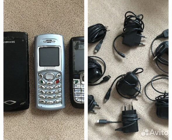 Телефоны и зарядные устройства