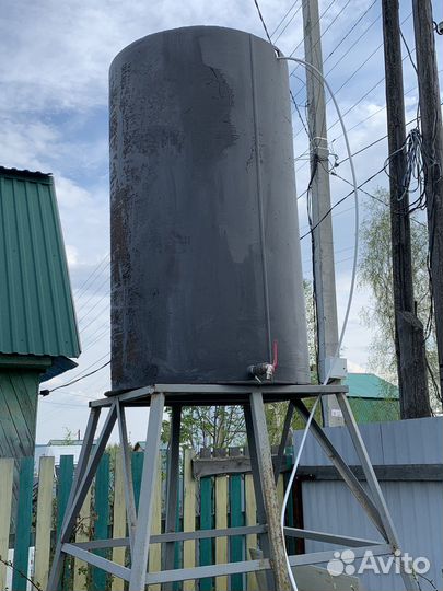 Бак для воды металлический