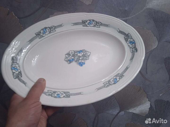 Фарфоровые блюда СССР, тарелки