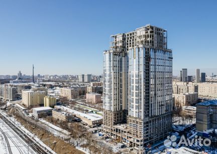 Ход строительства Комплекс апартаментов «Поклонная 9» 1 квартал 2022