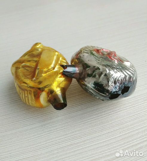 Елочные игрушки ретро