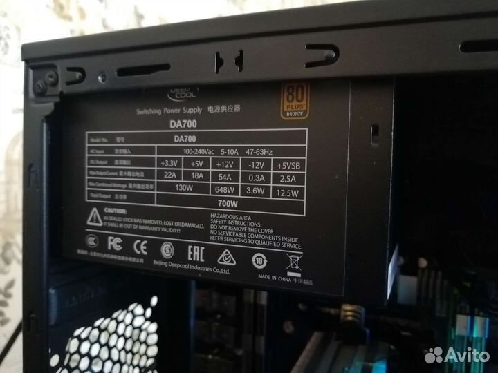 Игровой пк Intel 8ядер/16озу/GTX1070