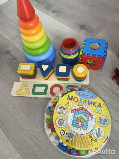 Рзавивающие игры с 1 года