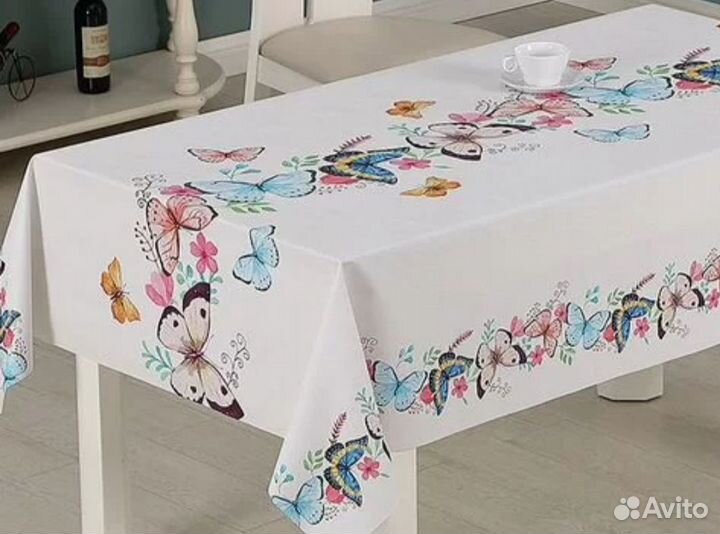 Клеенка скатерть на стол жидкое стекло